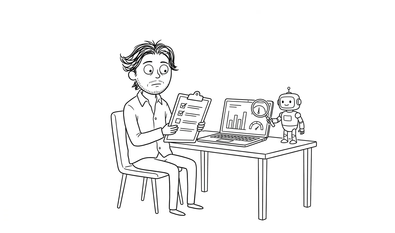 Illustration for the article: Focused Audit for AI Automation: What to Check First