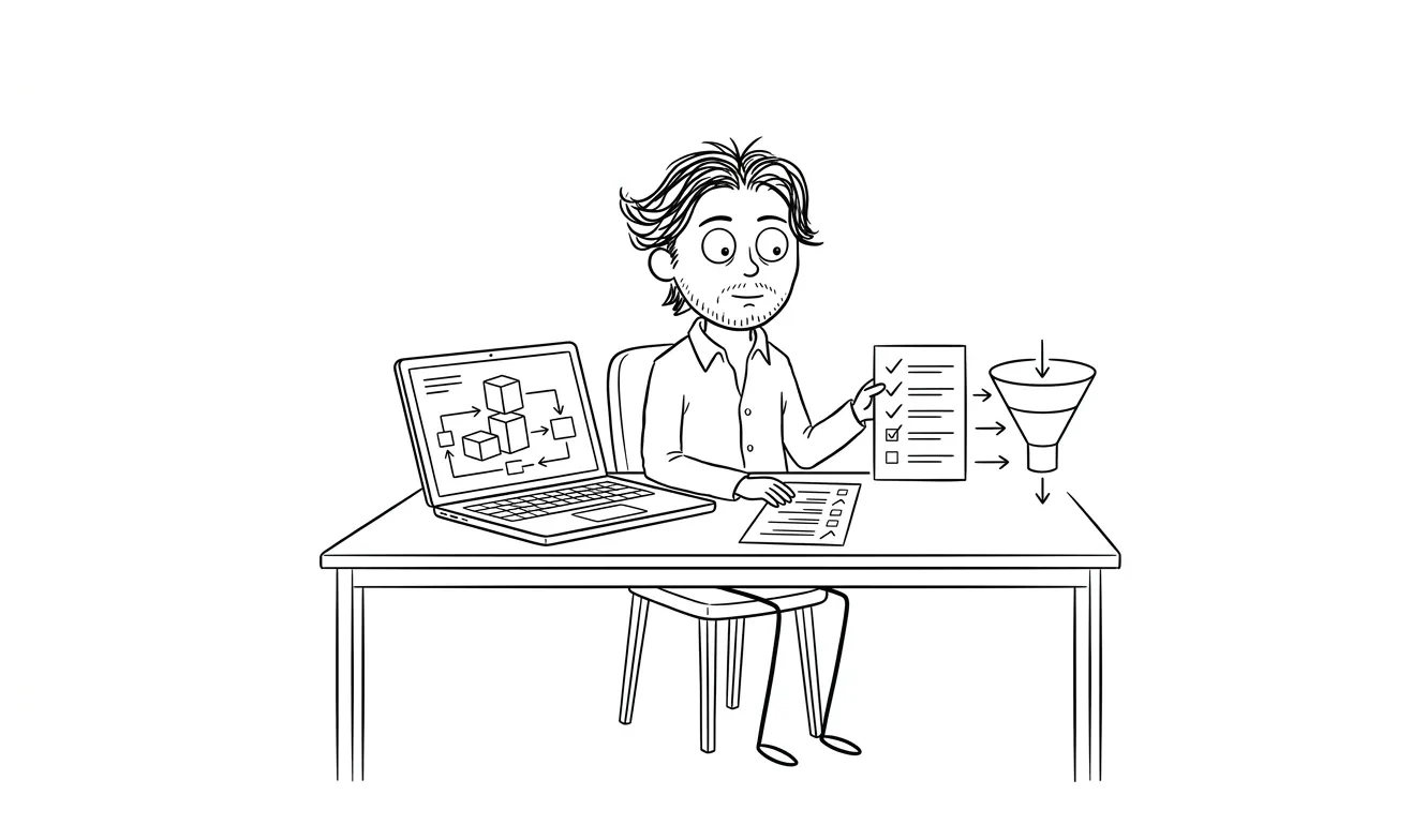 Illustration for the article: AI Automation Data Readiness Checklist
