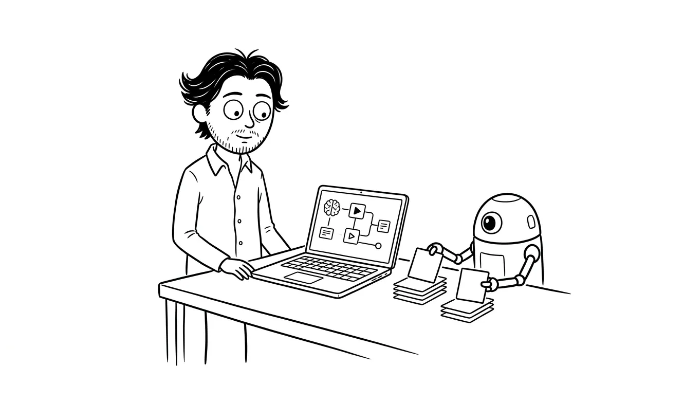 Illustration for the article: AI Automation for Small Businesses in 2026