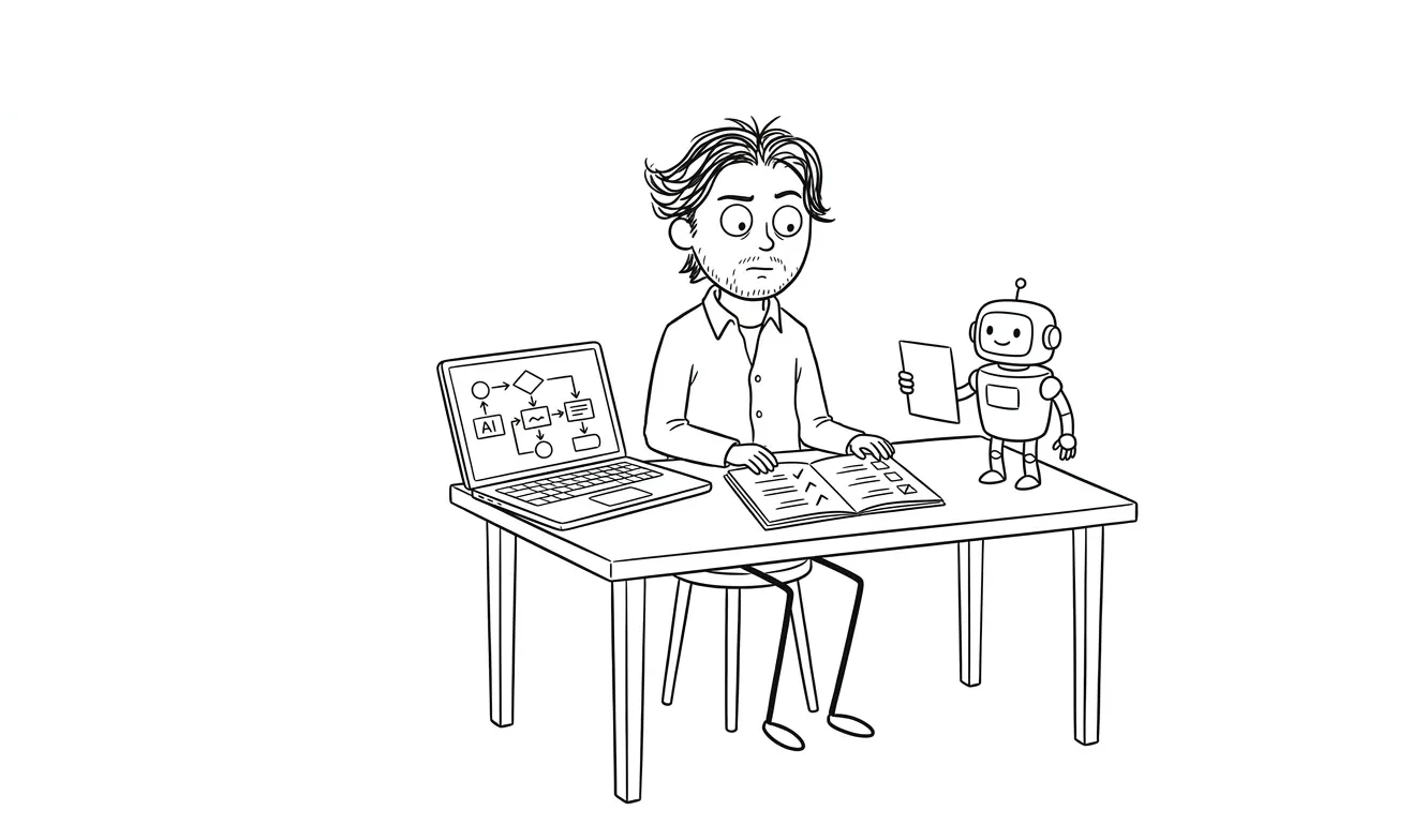 Illustration for the article: AI Automation Vendor Handoff Checklist