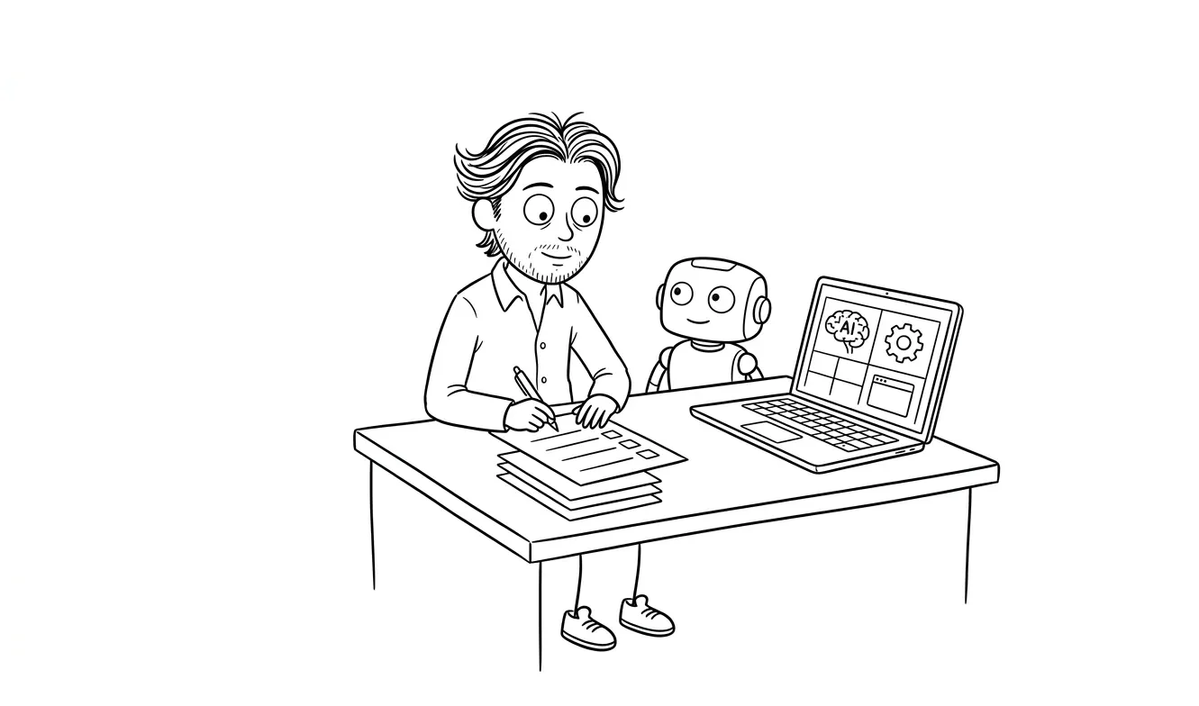 Illustration for the article: AI Automation Maintenance Checklist (10 Areas)