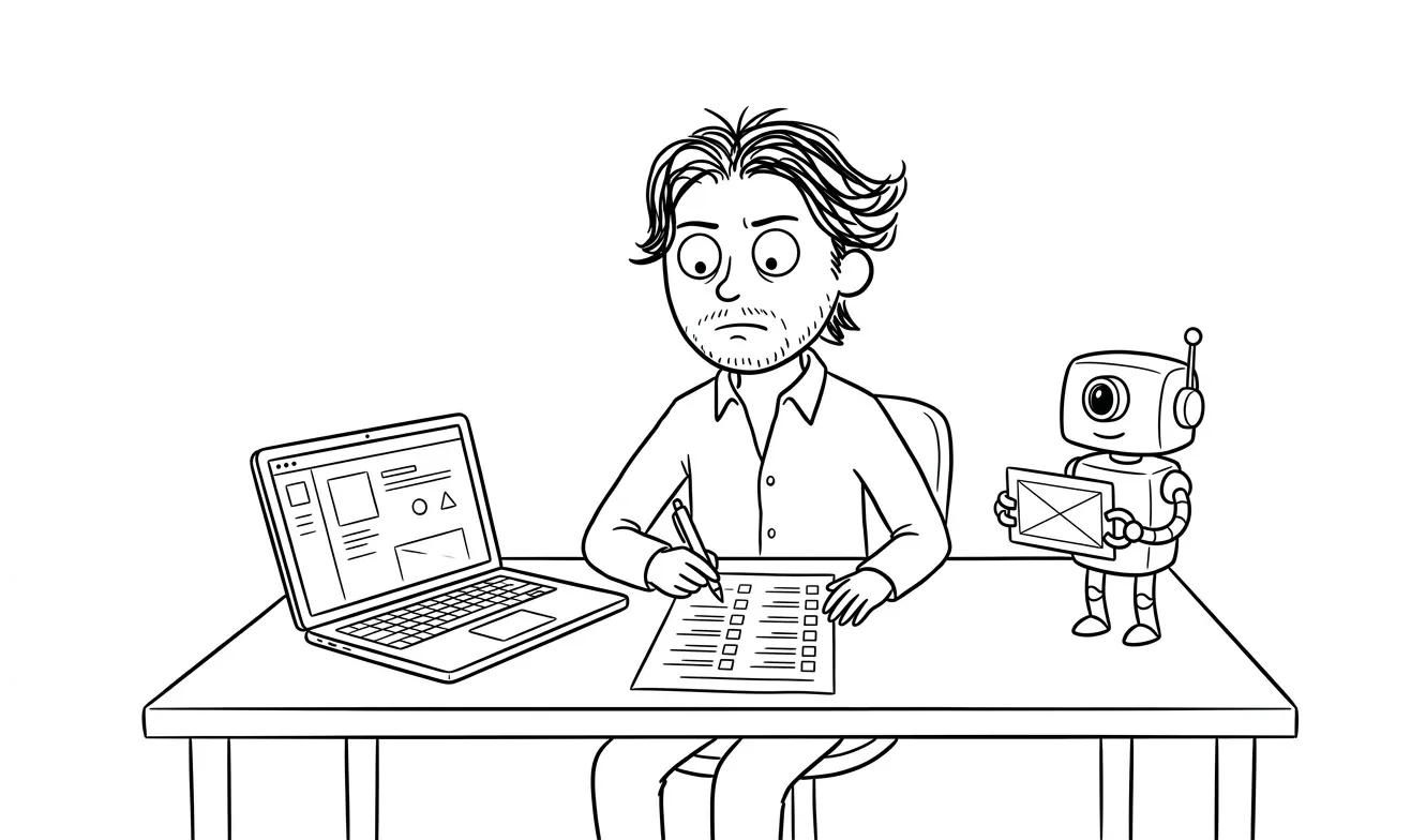 Illustration for the article: AI Automation Scope Template (14 Fields)