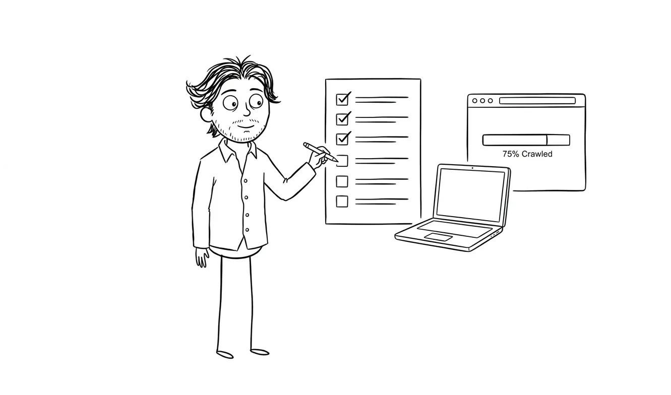 How to check if your service page is actually being crawled