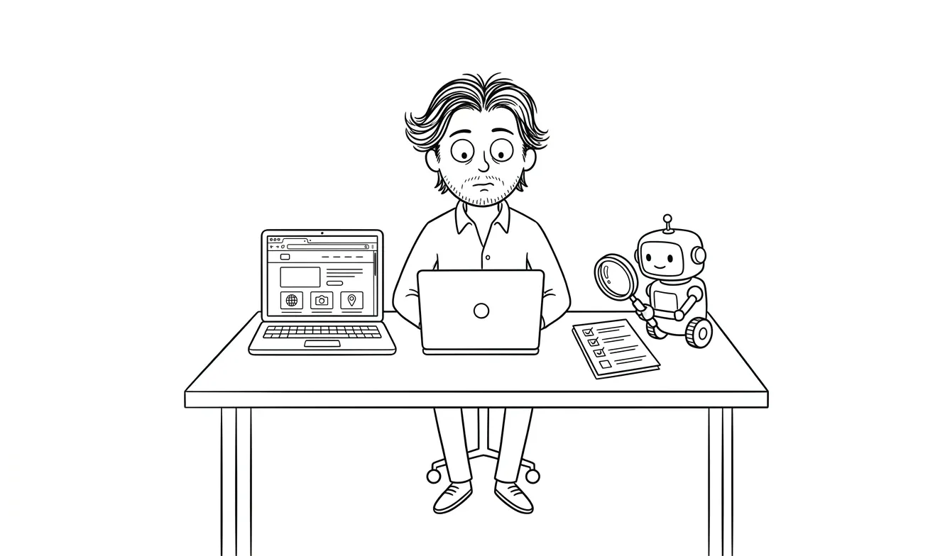 Illustration for the article: Answer Engine Optimization Checklist for Startups