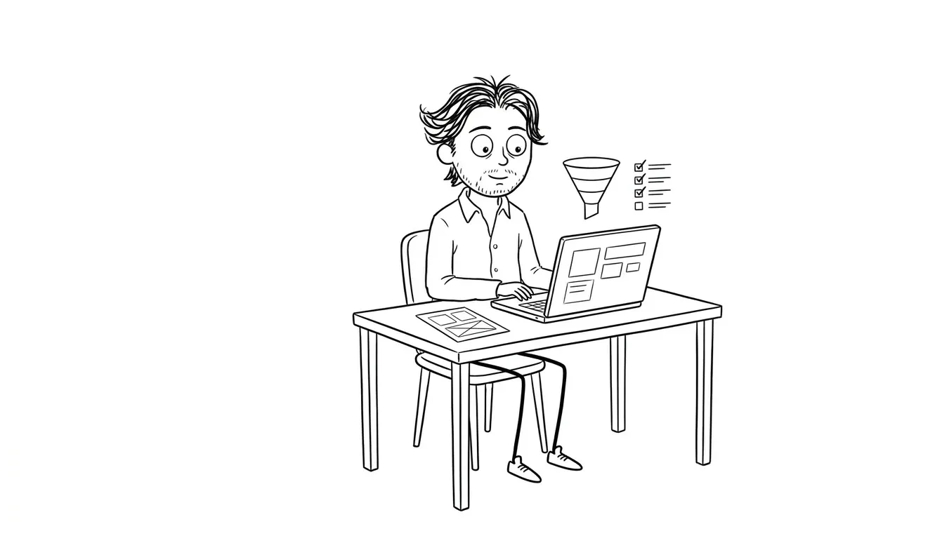 Illustration for the article: Common UX Mistakes in SaaS Products