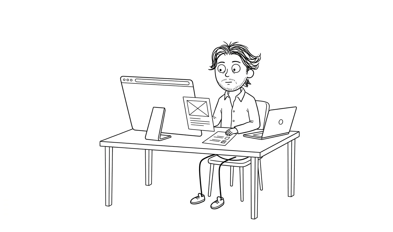 Illustration for the article: Do You Need a Developer for Your Landing Page?