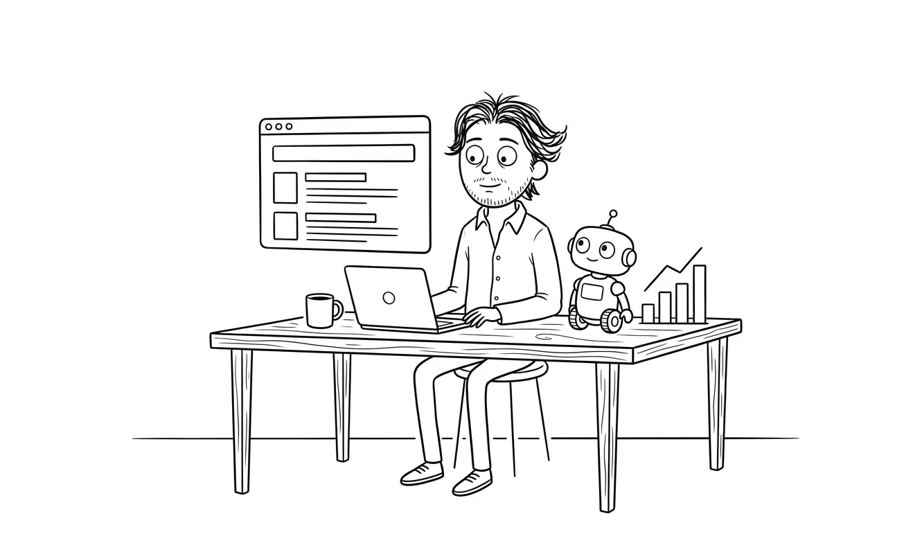 Illustration for the article: How to Hire an AI Visibility Consultant