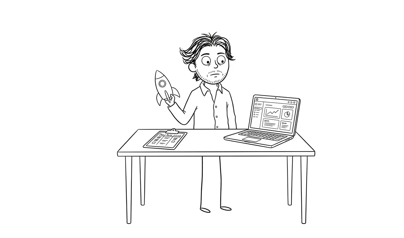 Illustration for the article: How to Go From Idea to Launched Product in 3 Weeks