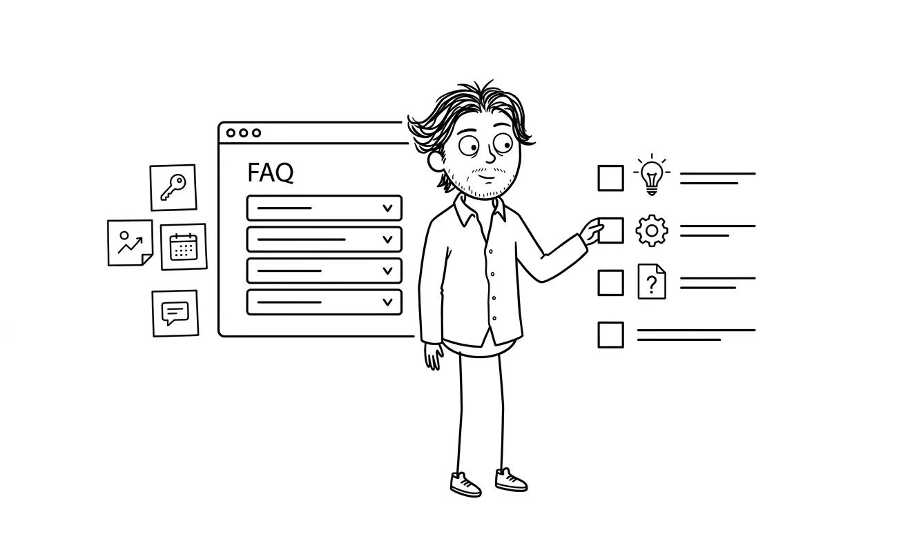 Landing page FAQ section checklist for service businesses: structure and design inputs