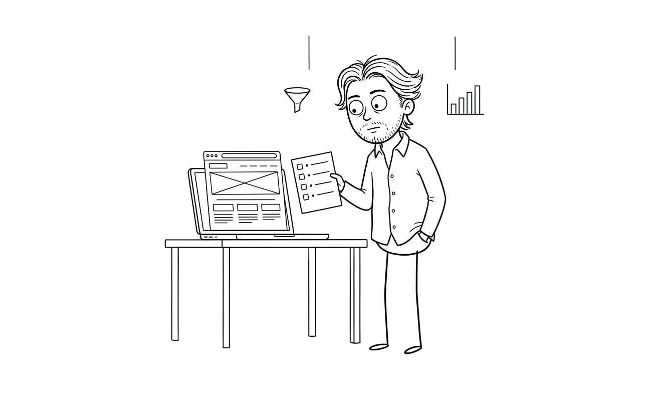 Illustration for the article: Landing Page Offer Section Checklist
