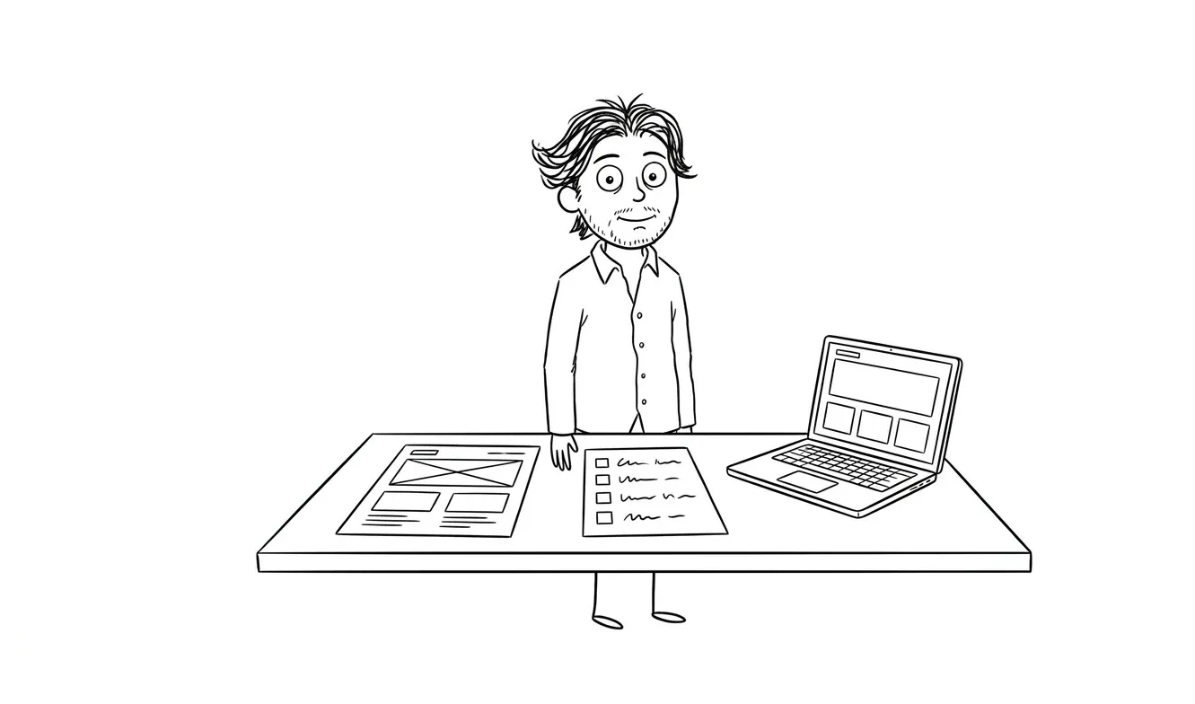 What this checklist looks like on a redesign project