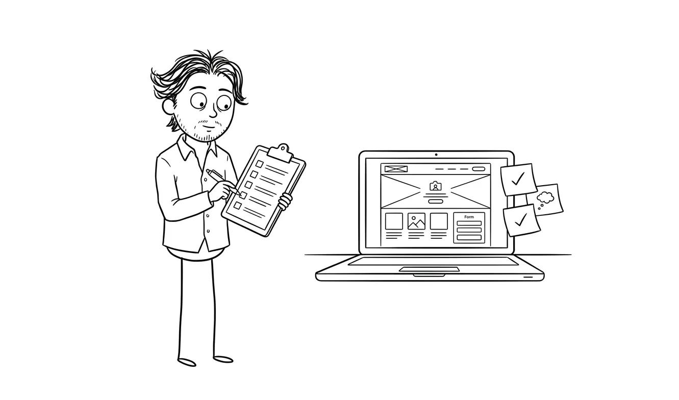 Part 2: The landing page wireframe checklist, section by section