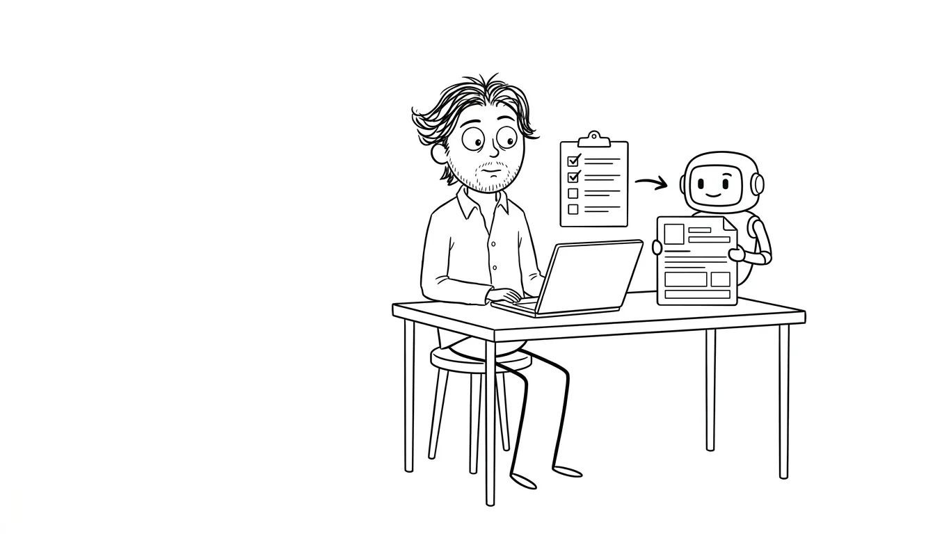 Illustration for the article: llms.txt Checklist for Service Businesses