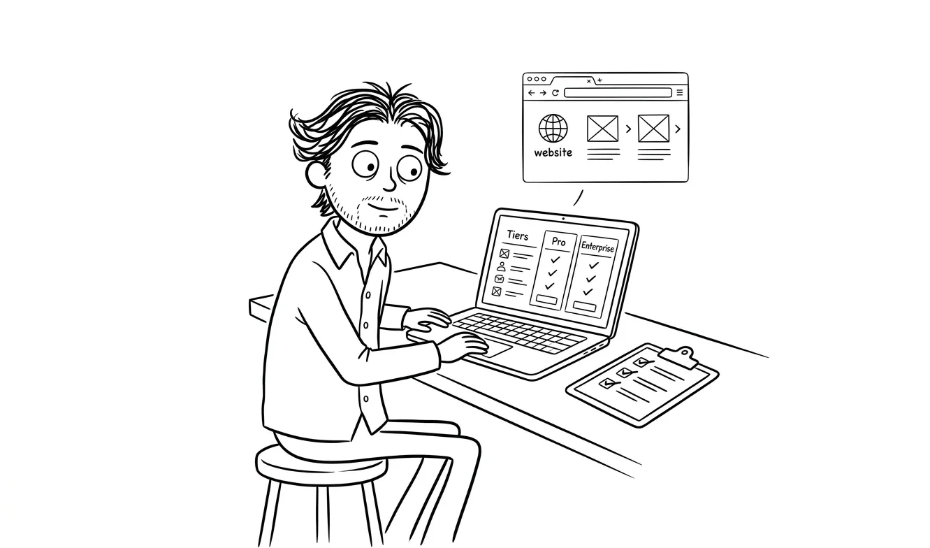 Illustration for the article: MVP Pricing Page Checklist Before Someone Books