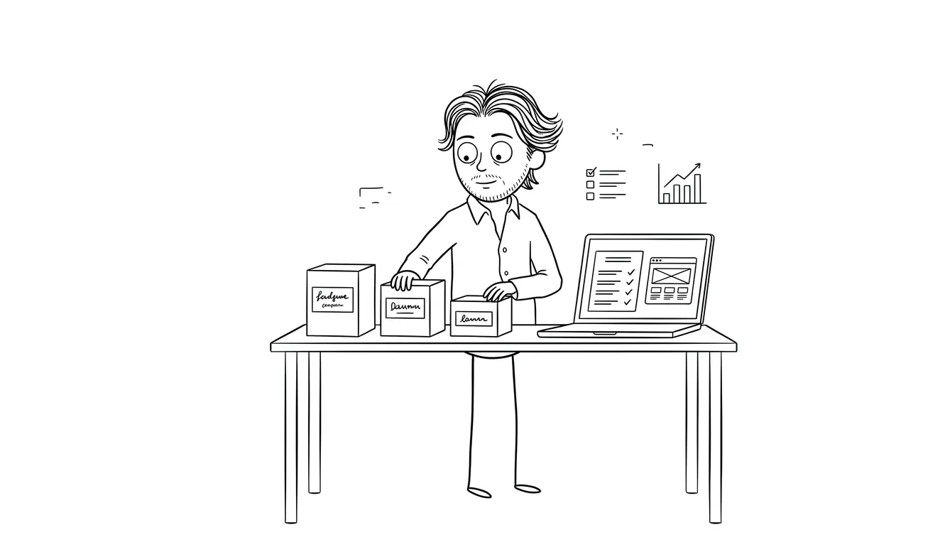 Illustration for the article: Productized Services & Flat Pricing for Design