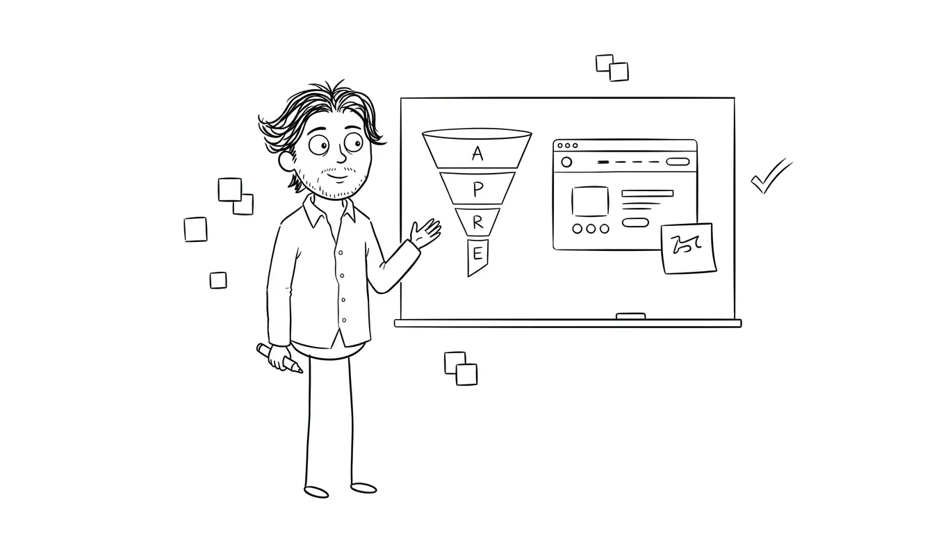 Website redesign evidence connected to a bounded project decision