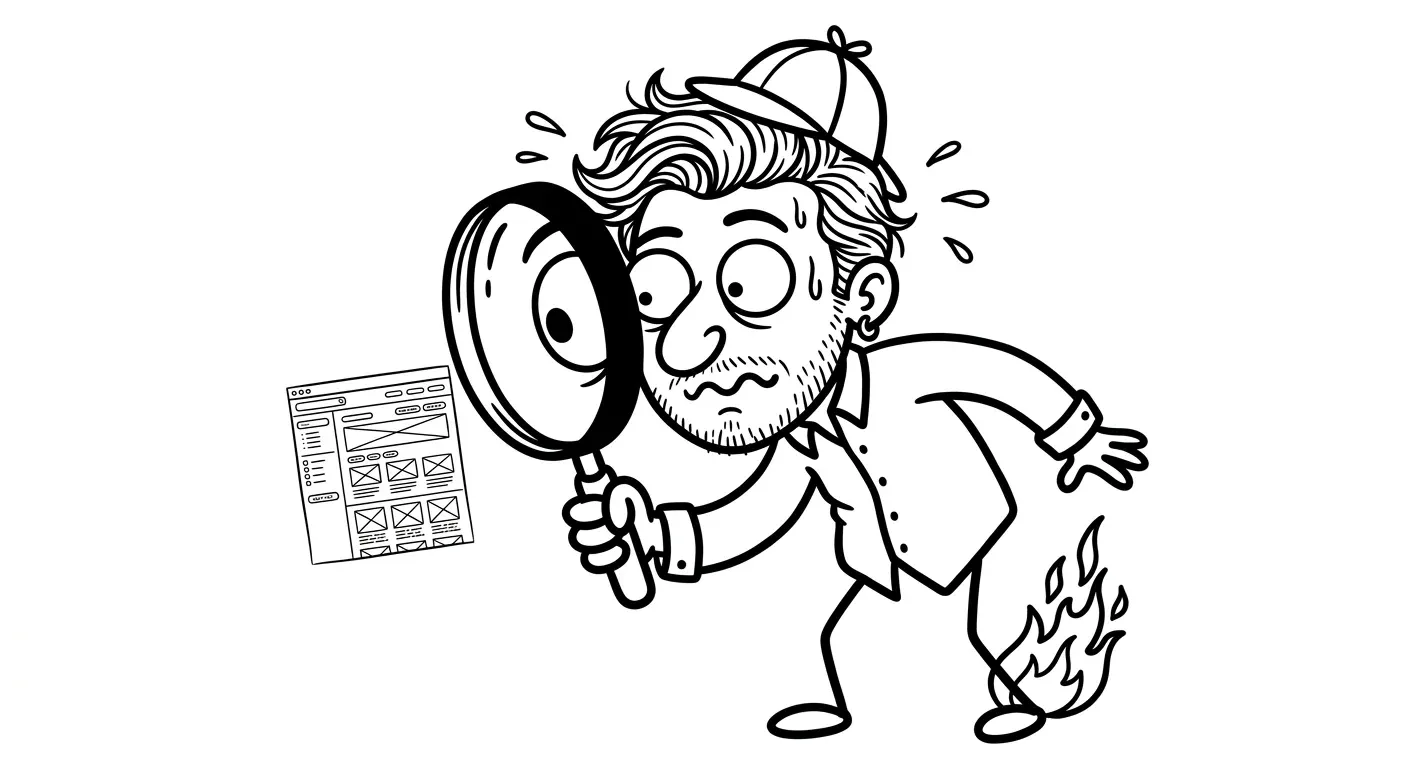 Illustration for the article: What is a UX audit and when does your product actually need one?