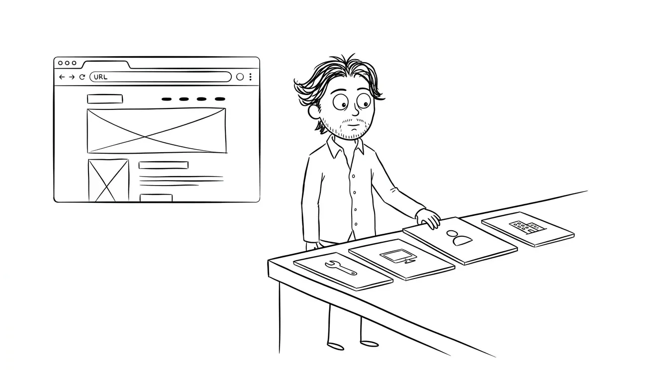 Why I designed the service menu the way I did