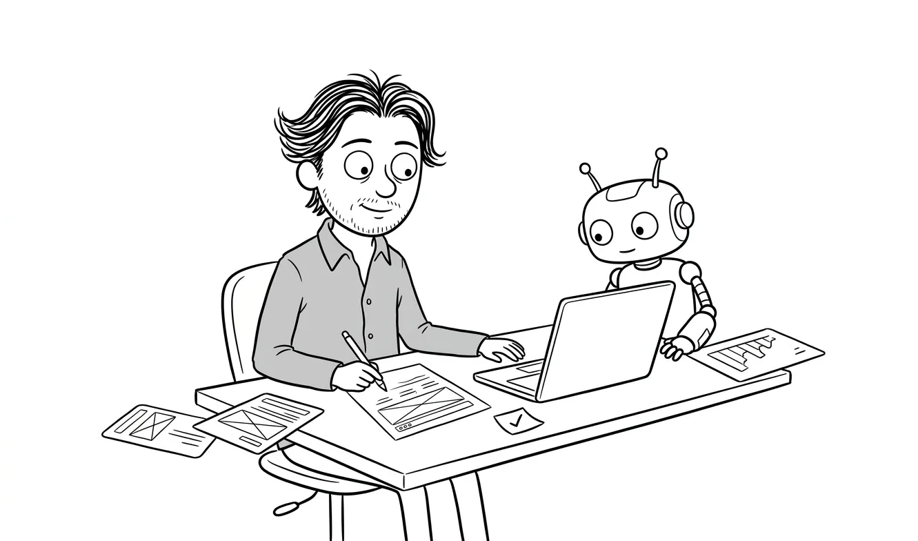 Illustration for the article: Why a One-Person Agency Works Better for Founders