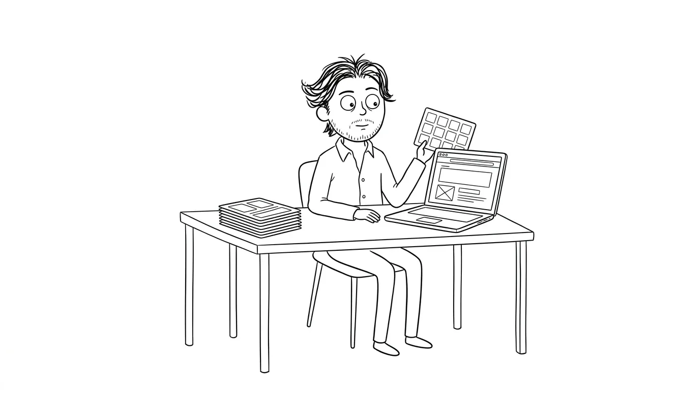 Illustration for the article: Does Your Startup Need a Design System?